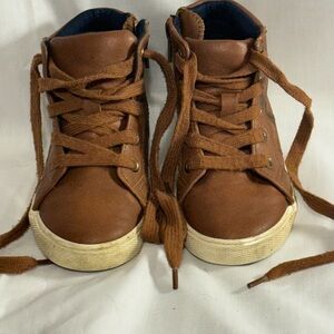 Cat & Jack Brown High-Top Kids Sneakers